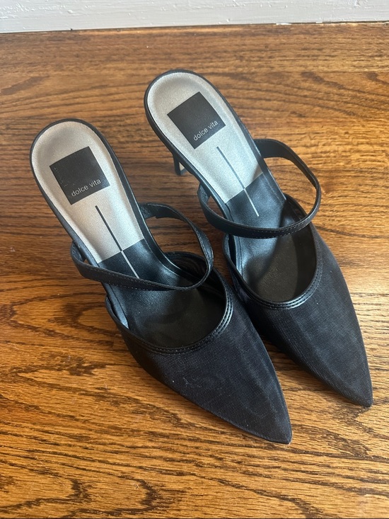 Dolce Vita Shoes - Dolce Vita Mesh Black Heel